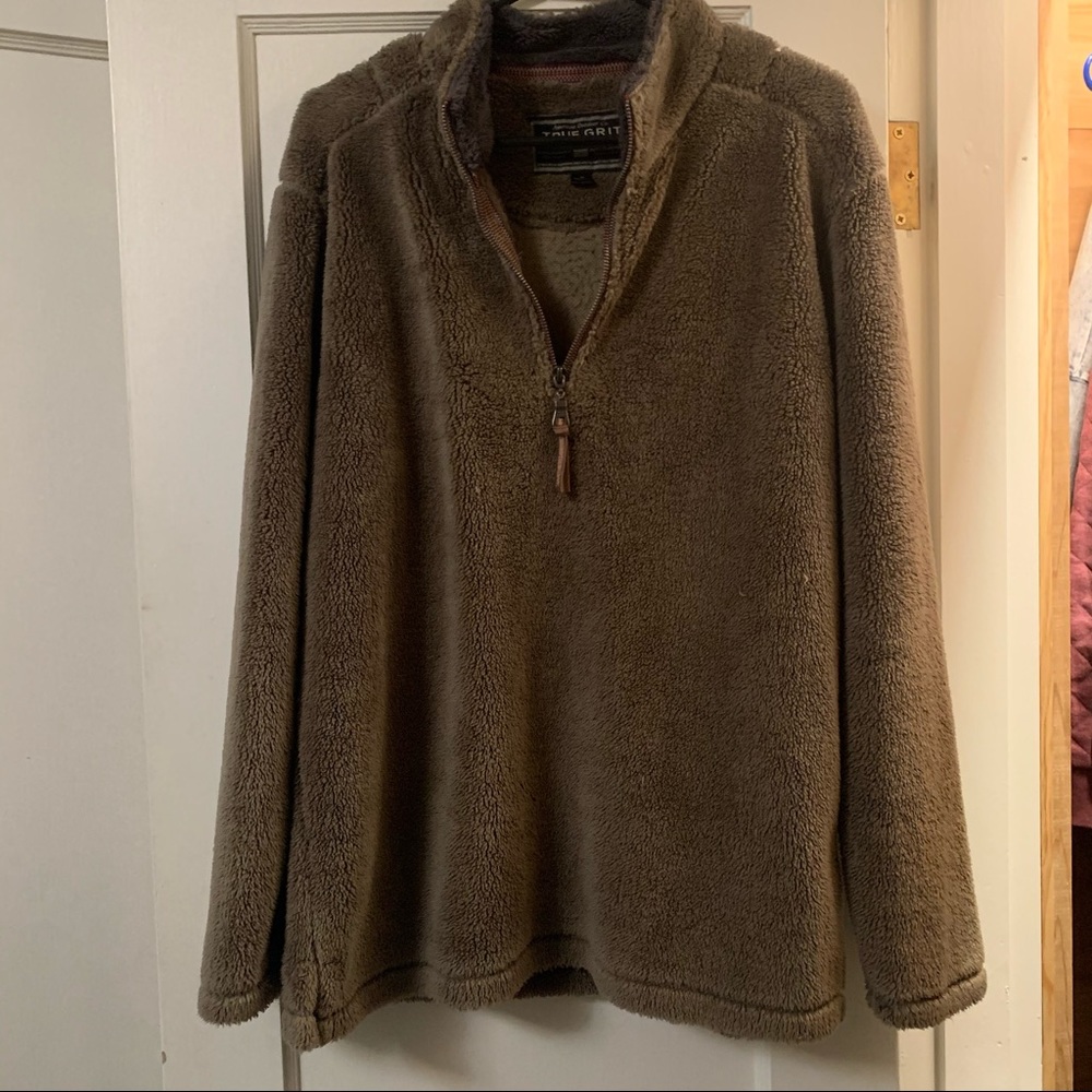 True Grit Quarter-Zip sweater